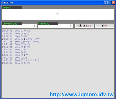 [鍵盤測試軟體] hKBTEST - 老貓測3C