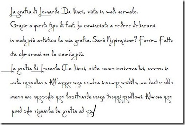 Font di Da Vinci