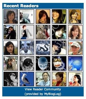 MyBlogLog Widgets 更新