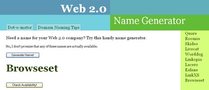 Contribuyente Pautas fondo Name Generator: Generador de nombres de dominio online - Nestavista