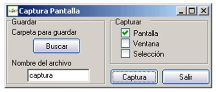 captura pantalla
