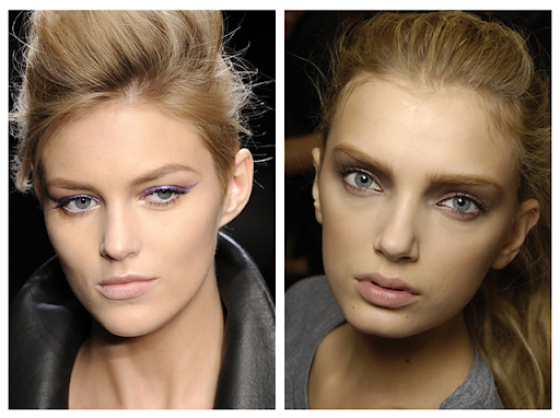 Anja Rubik and Lily Donaldson have the perfect Cupid's Bow