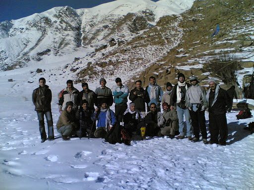 دشت هویج - صعود برای ریزان 