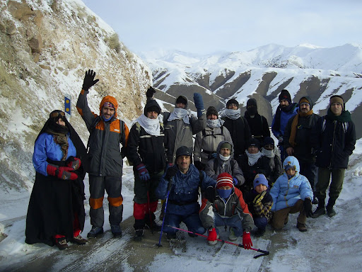 جمعه 12/11/86 روستای آتشگاه به جاده چالوس