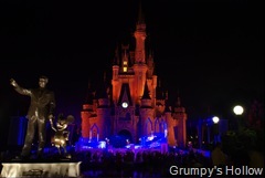 Cinderella Castle with Partners Statue