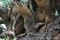 Animal Carving on Tree of Life