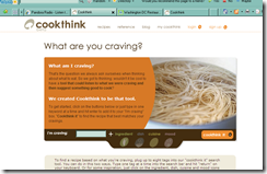 Startup in my Backyard : cookthink: Ingredients to Recipes