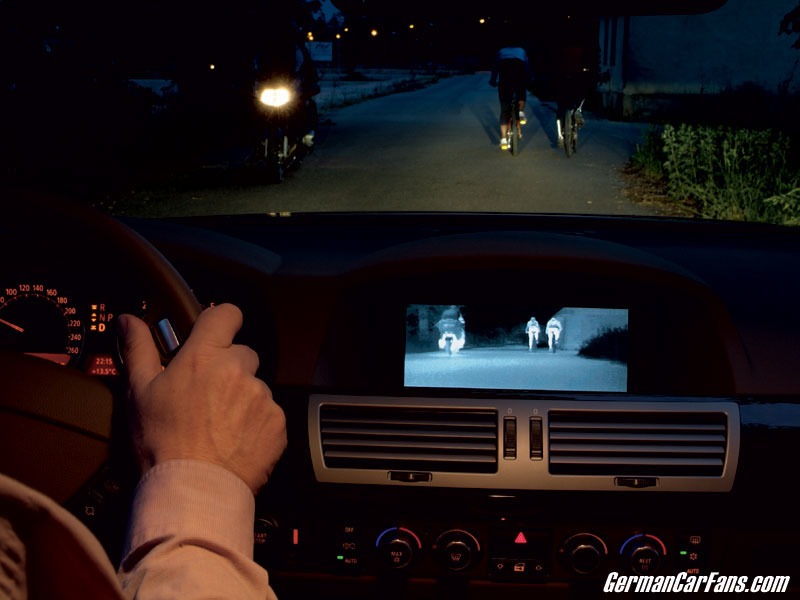 This car, BMW Night Vision Car has a video monitor inside, which will help driver to see even in the darker