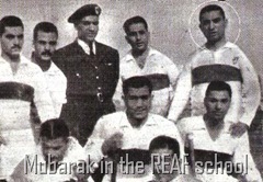 Mubarak in the REAF school